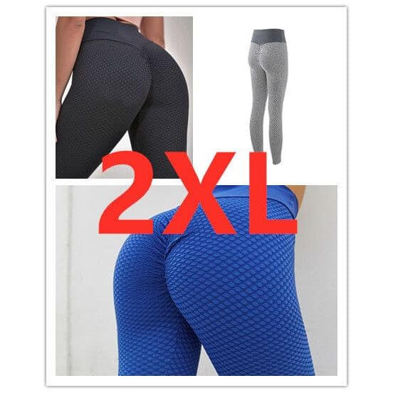 NebulaFlux 3Colors set / 2XL Plaid Leggings Fitness Yoga Pants Women's Seamless High Waist Breathable Gym Leggings