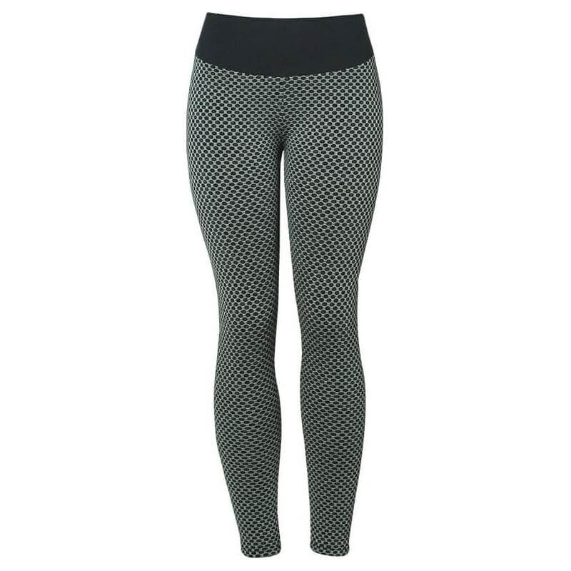 NebulaFlux Dark Grey / L Plaid Leggings Fitness Yoga Pants Women's Seamless High Waist Breathable Gym Leggings