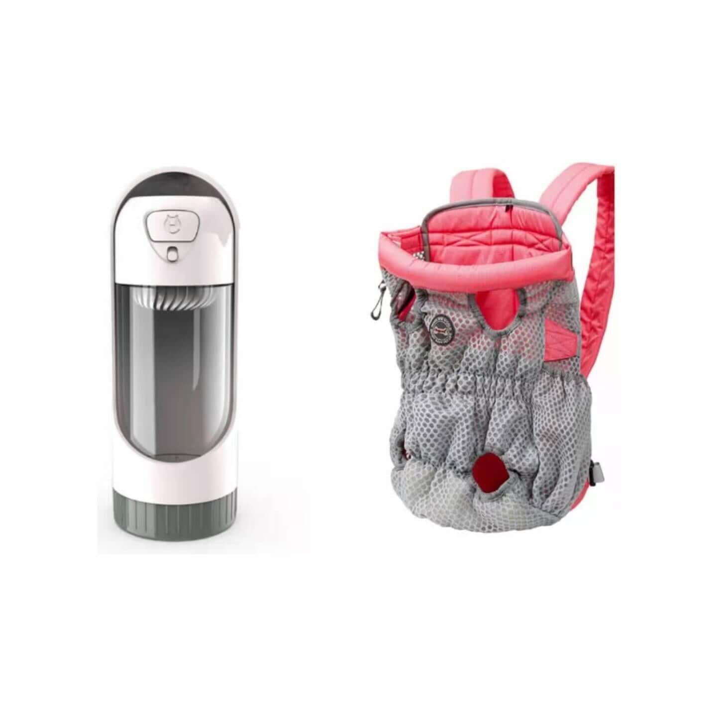 NebulaFlux Elegant pet carriers with fashionable de Pink pink Filter / L Pet Carrier Backpack Outdoor Travel Mesh Breathable Shoulder Bags