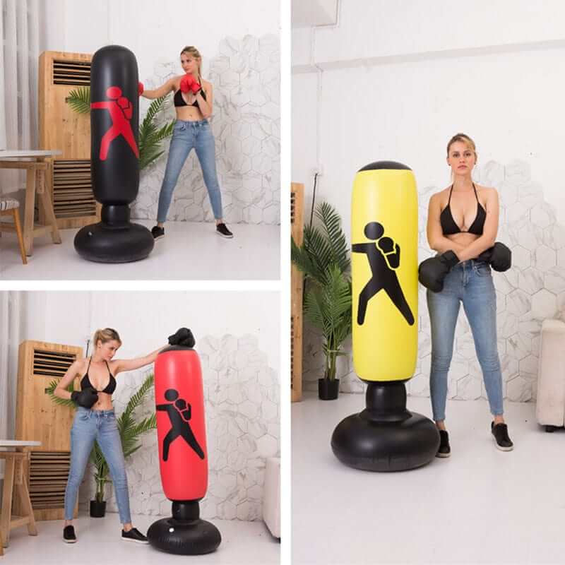 NebulaFlux Fitness inflatable boxing column