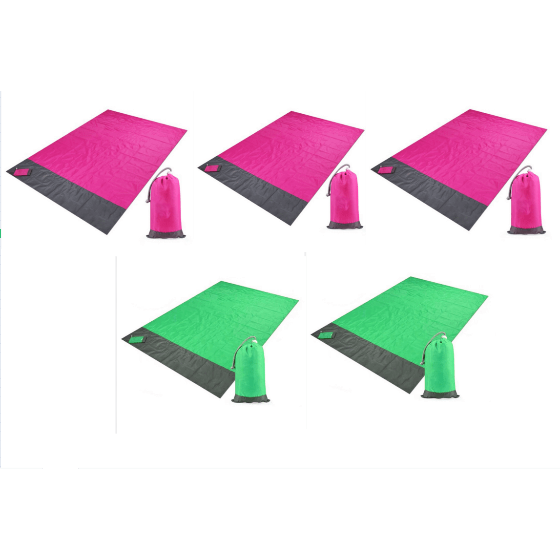 NebulaFlux Foldable or portable exercise mats 13style / 200X210cm New Portable Foldable Waterproof Picnic Mat