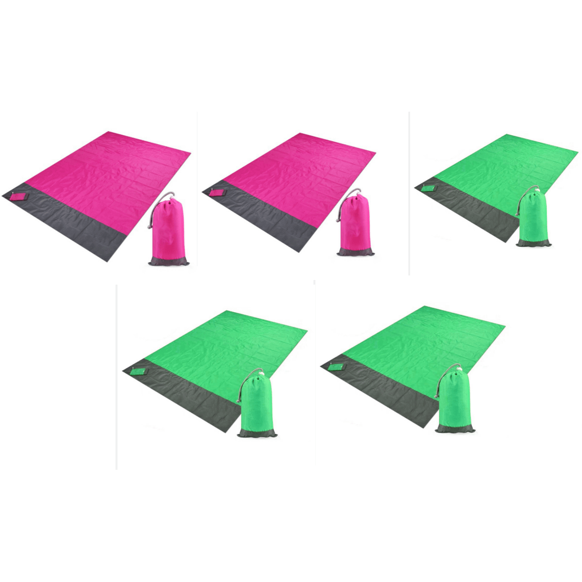NebulaFlux Foldable or portable exercise mats 14style / 200X210cm New Portable Foldable Waterproof Picnic Mat