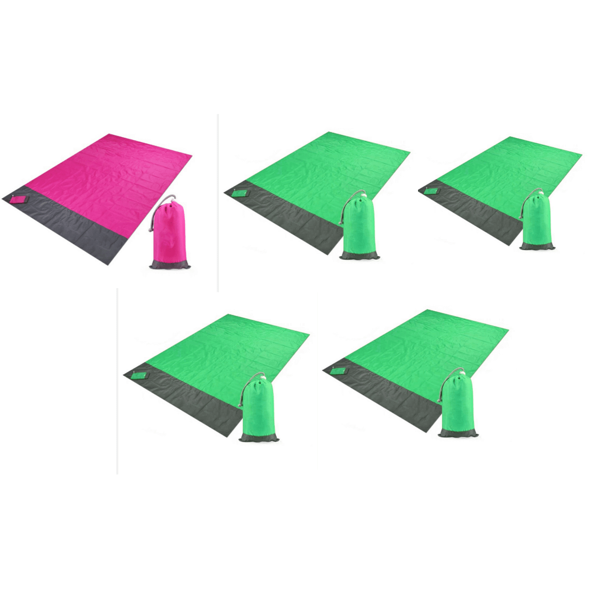 NebulaFlux Foldable or portable exercise mats 15style / 200X210cm New Portable Foldable Waterproof Picnic Mat