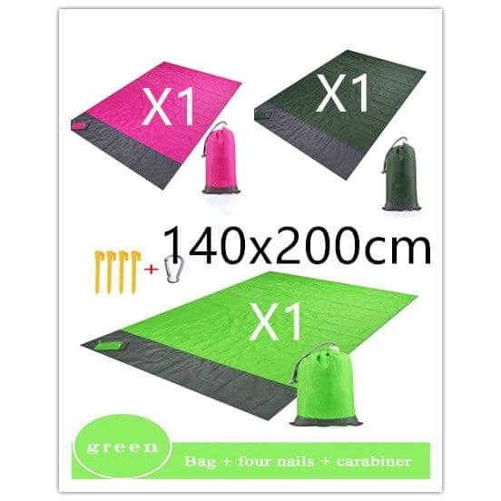 NebulaFlux Foldable or portable exercise mats 18style / 140x200cm New Portable Foldable Waterproof Picnic Mat