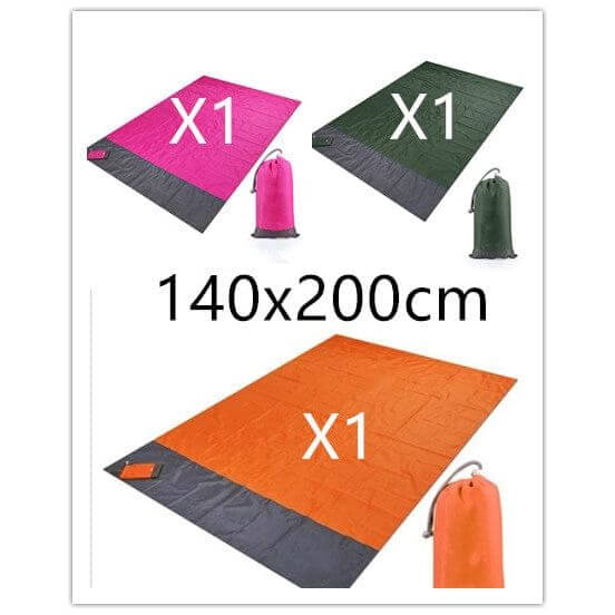 NebulaFlux Foldable or portable exercise mats 20style / 140x200cm New Portable Foldable Waterproof Picnic Mat