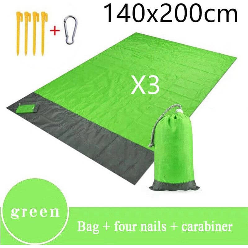 NebulaFlux Foldable or portable exercise mats 21style / 140x200cm New Portable Foldable Waterproof Picnic Mat