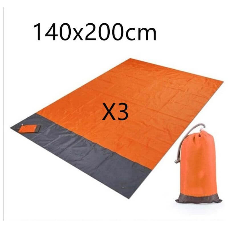 NebulaFlux Foldable or portable exercise mats 22style / 140x200cm New Portable Foldable Waterproof Picnic Mat