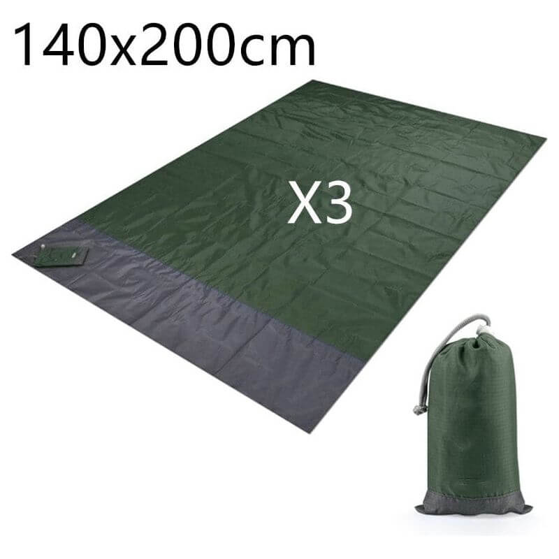 NebulaFlux Foldable or portable exercise mats 23style / 140x200cm New Portable Foldable Waterproof Picnic Mat