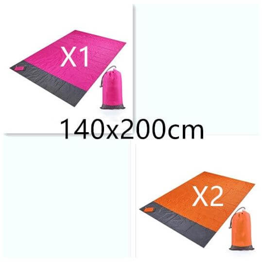 NebulaFlux Foldable or portable exercise mats 27style / 140x200cm New Portable Foldable Waterproof Picnic Mat
