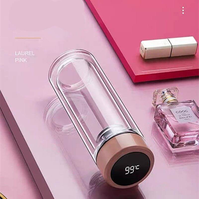 NebulaFlux Fun and colorful pet toys with unique sh Pink / 280ml Smart glass water cup