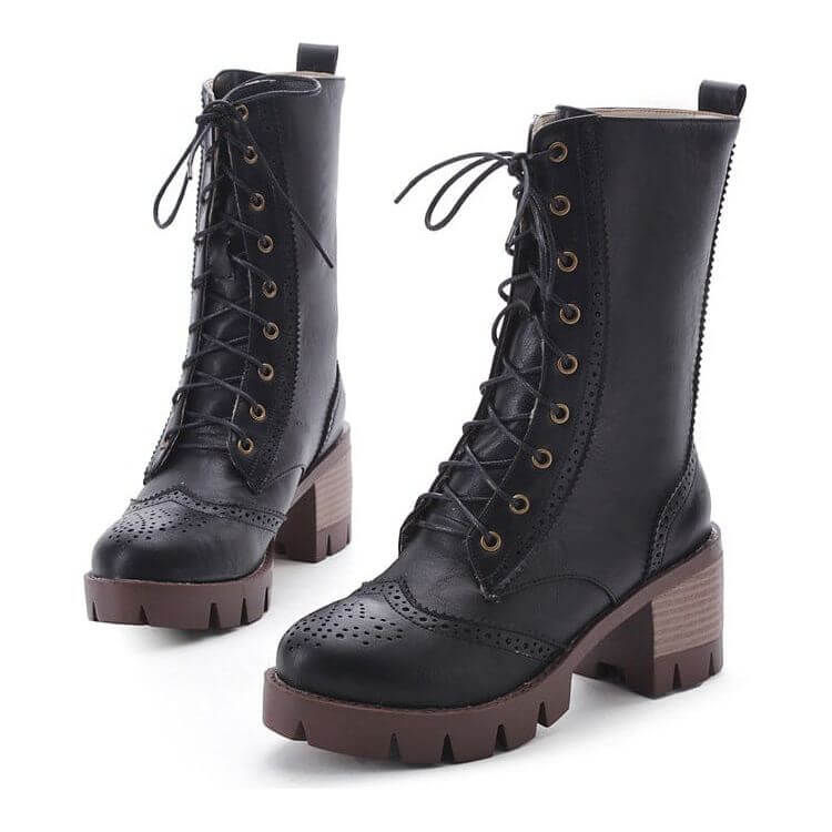 NebulaFlux High-top sneakers and chunky boots Black / 34 Martin boots women's boots