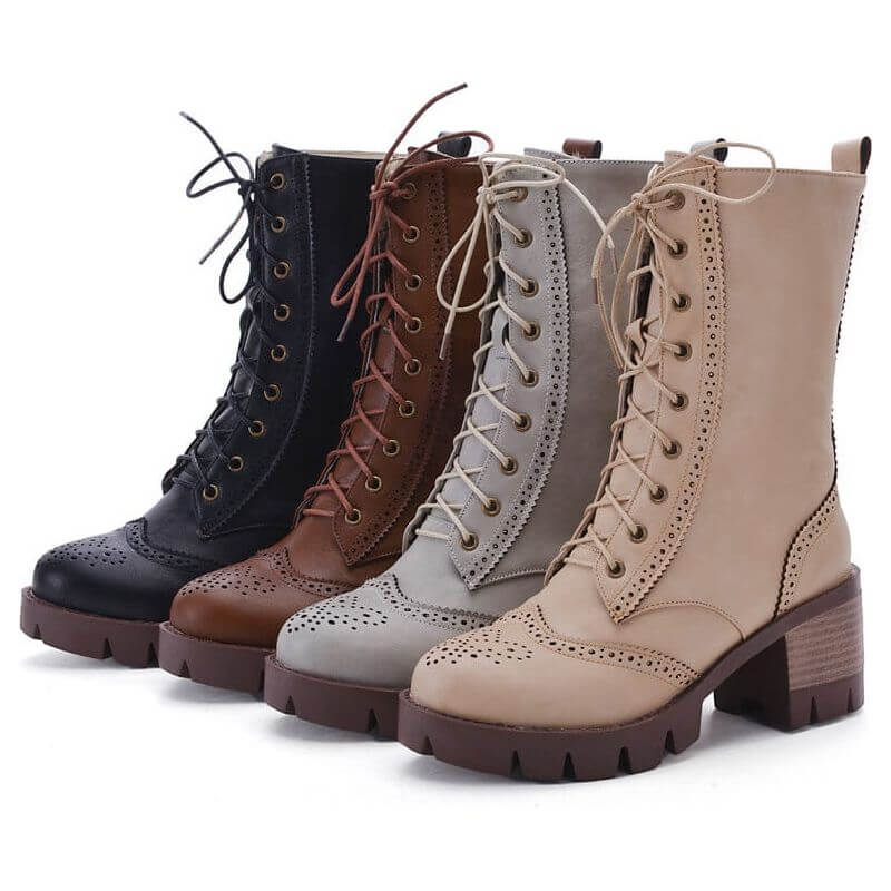NebulaFlux High-top sneakers and chunky boots Martin boots women's boots