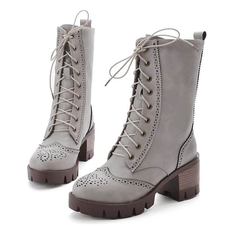 NebulaFlux High-top sneakers and chunky boots Martin boots women's boots