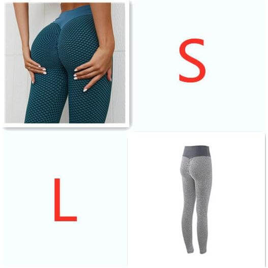 NebulaFlux Plaid Leggings Fitness Yoga Pants Women's Seamless High Waist Breathable Gym Leggings