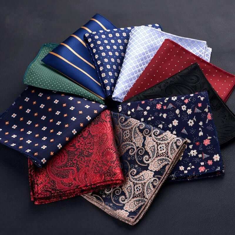 NebulaFlux Pocket squares and elegant cufflinks Premium Pocket Squares