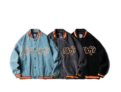 Corduroy Baseball Jacket