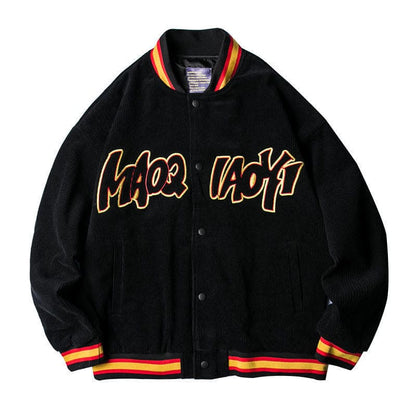 Corduroy Baseball Jacket