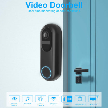 Smart Visual Doorbell Monitoring Intercom Low Power Camera