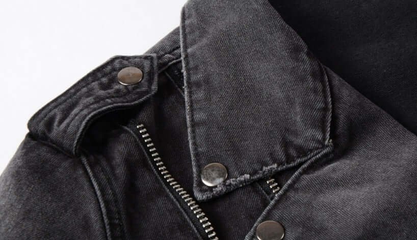 Denim jacket black denim jacket