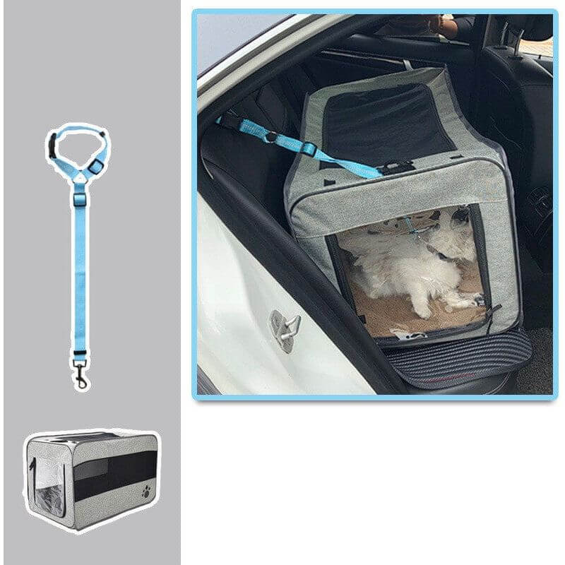 NebulaFlux 0 Grey / With pet safety belt / M Pet Travel Carrier Bag Portable Pet Bag