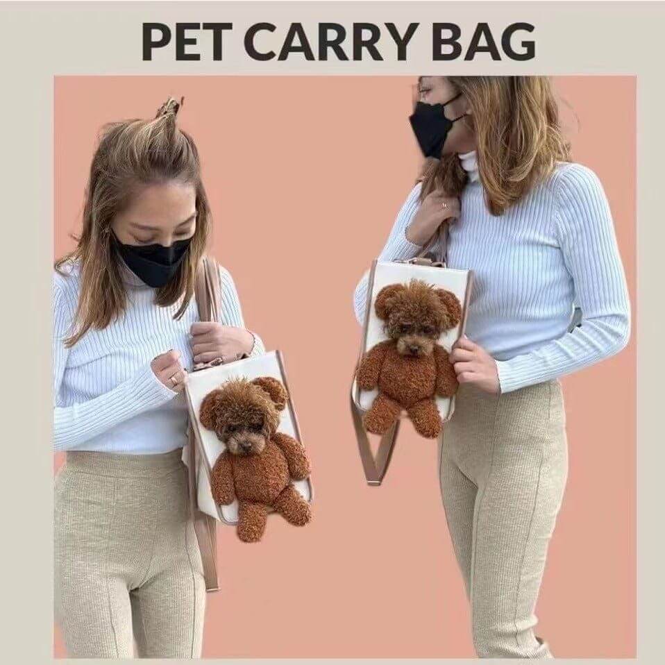 NebulaFlux 0 One-shoulder Portable Cute Dog Outing Large