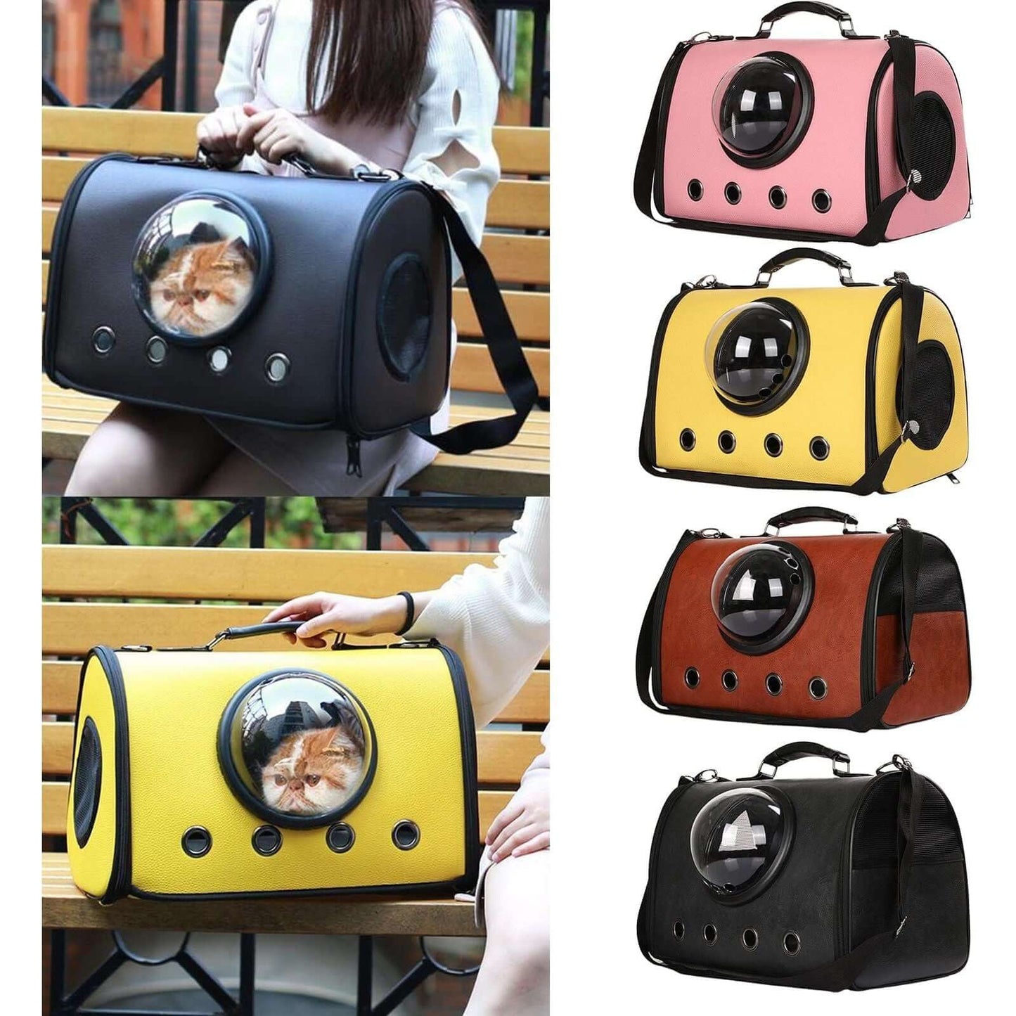 NebulaFlux 0 pet carrier for small dogs, cats puppies