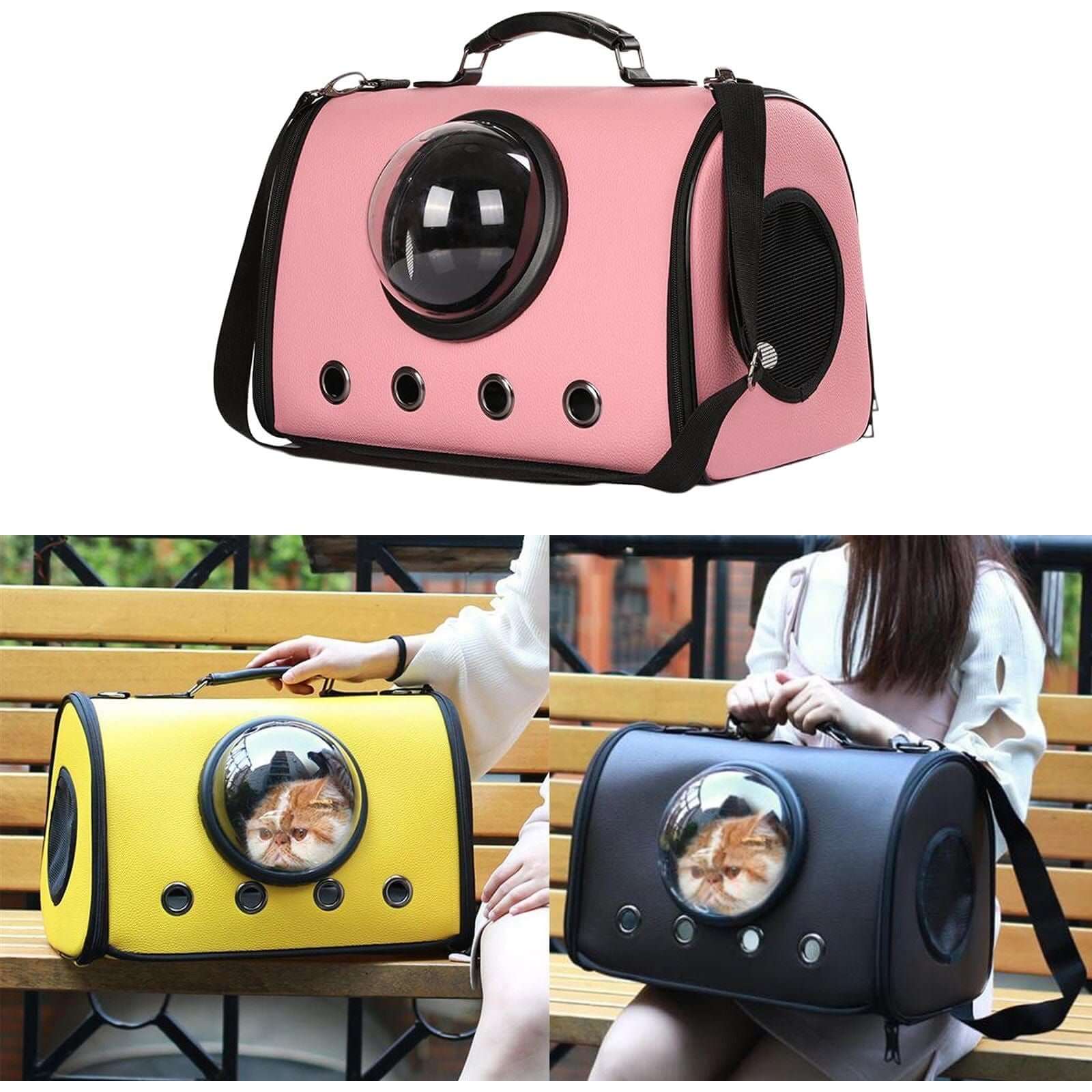 NebulaFlux 0 pet carrier for small dogs, cats puppies