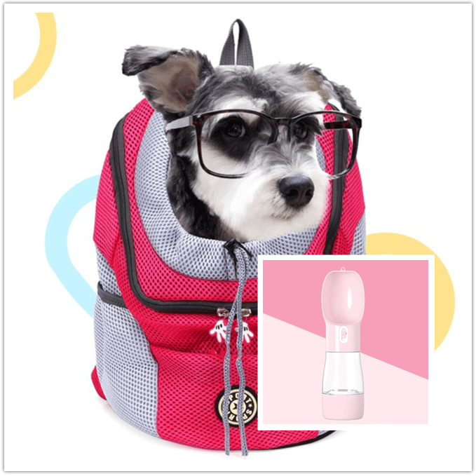 NebulaFlux 0 Pink pink / M Pet Dog Carrier Carrier For Dogs Backpack