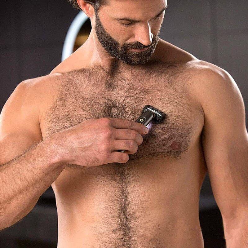 NebulaFlux Black / USB Wireless Rechargeable Precision Shaver