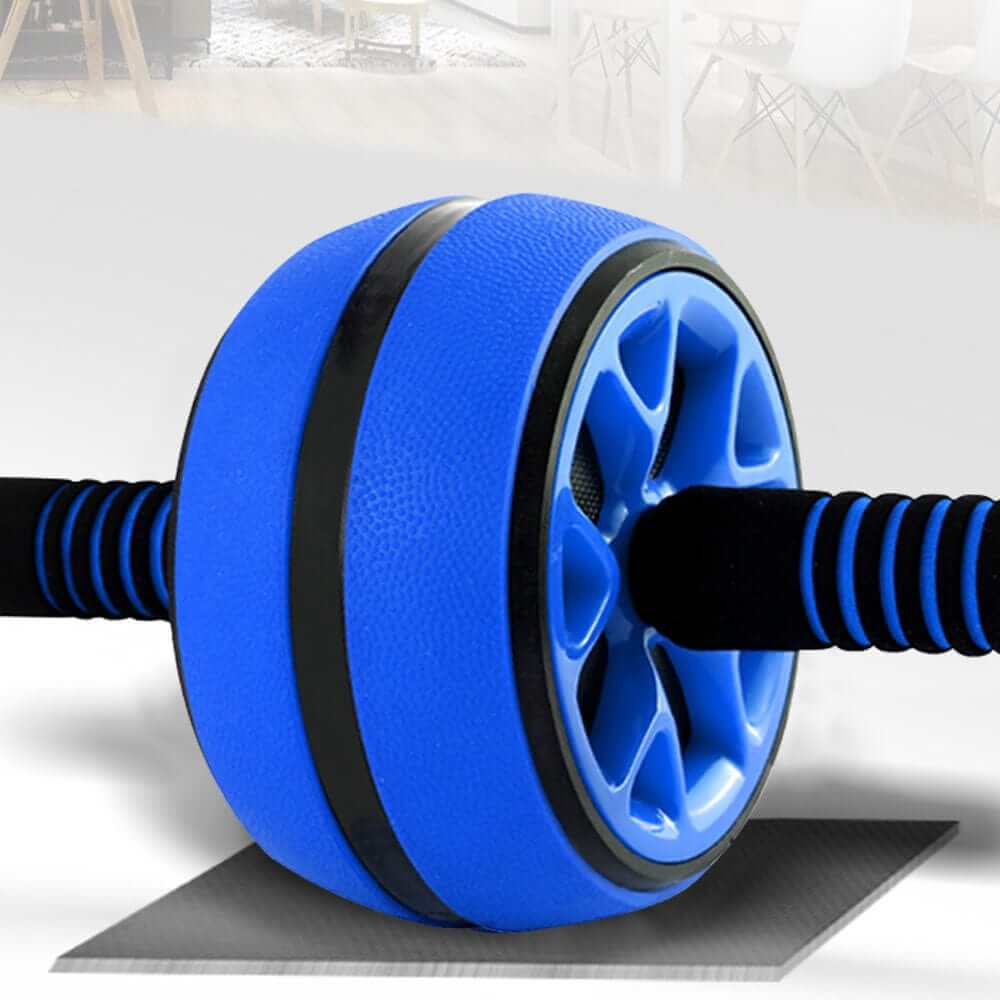 NebulaFlux Blue Fitness Abdominal Wheel