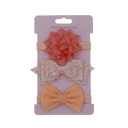 NebulaFlux Calming and aromatherapy pet accessories Orange Bow hair accessories