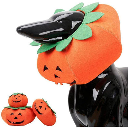 NebulaFlux Calming and aromatherapy pet accessories Pet Halloween Pumpkin Collars Cute Pet Cosplay Accessories