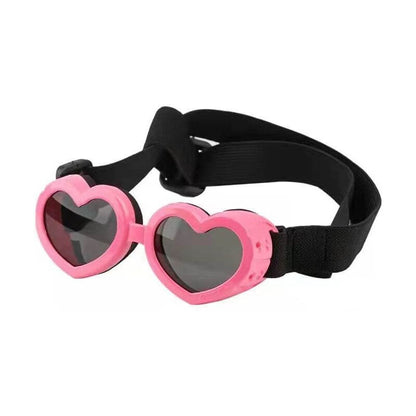 NebulaFlux Calming and aromatherapy pet accessories Pink Pet Glasses Windproof Eye Protection Accessories