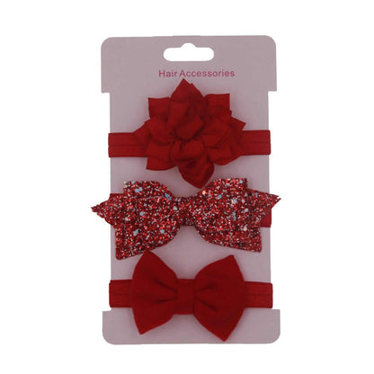 NebulaFlux Calming and aromatherapy pet accessories Red Bow hair accessories