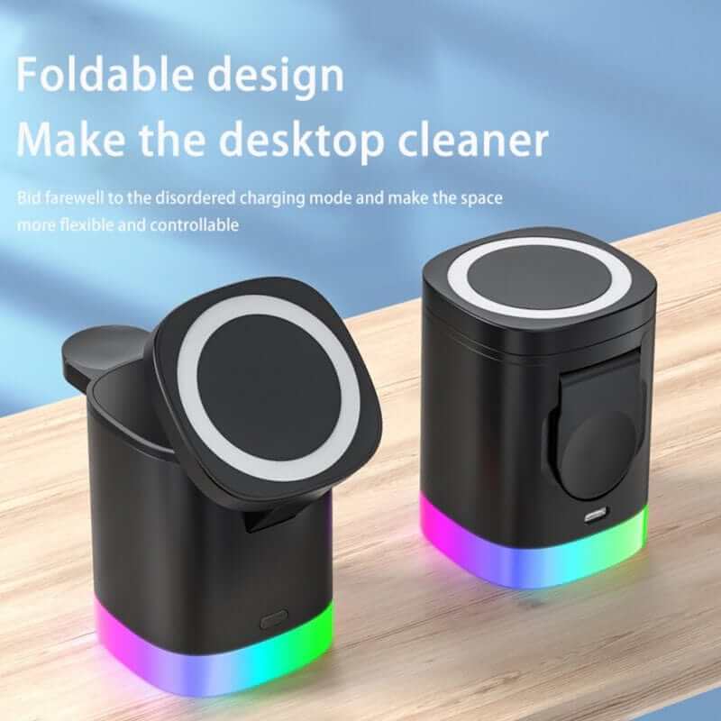 NebulaFlux charger 3 In 1 Magnetic Wireless Fast Charger