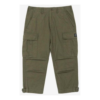 NebulaFlux Durable denim and cargo pants Army Green / 28 Cargo Calf-Length Jogger Pants