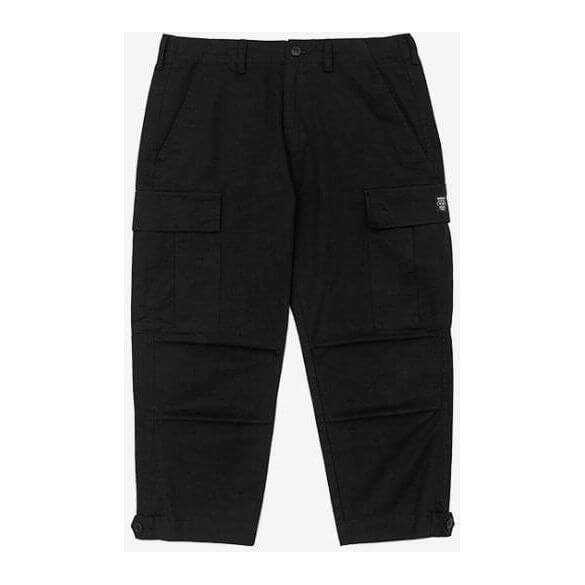 NebulaFlux Durable denim and cargo pants Black / 32 Cargo Calf-Length Jogger Pants