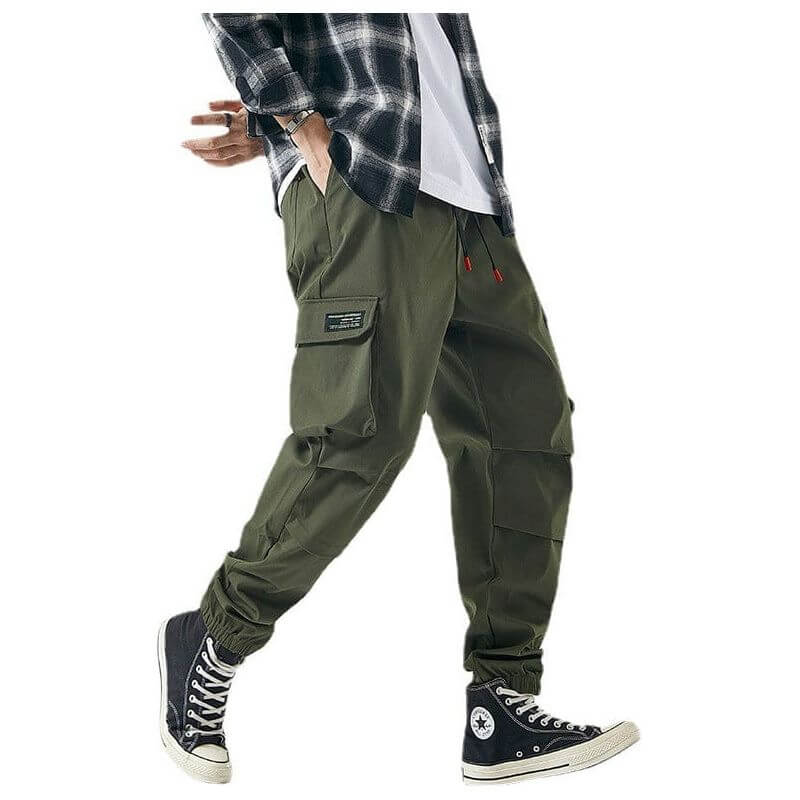 NebulaFlux Durable denim and cargo pants Men's New Multi-pocket Workwear Plus Size Straight Trousers