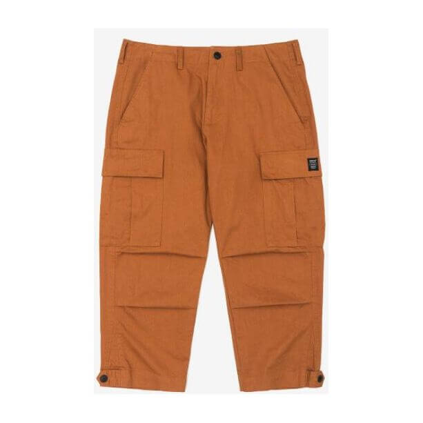 NebulaFlux Durable denim and cargo pants Orange / 32 Cargo Calf-Length Jogger Pants