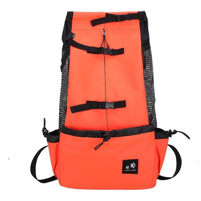 NebulaFlux Elegant pet carriers with fashionable de Orange / L Pet Dog Carrier Bag Carrier For Dogs Backpack Out Double Shoulder Portable Travel Backpack Outdoor Dog Carrier Bag Travel