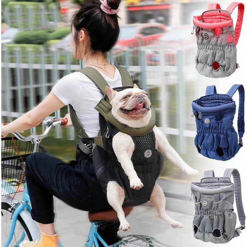 NebulaFlux Elegant pet carriers with fashionable de Pet Carrier Backpack Outdoor Travel Mesh Breathable Shoulder Bags