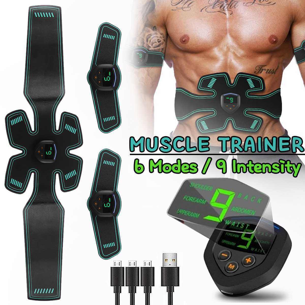 NebulaFlux Fitness muscle stickers