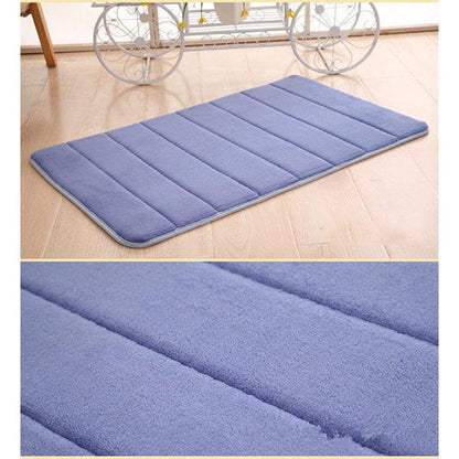 NebulaFlux Foldable or portable exercise mats Blue / 40X60 Kitchen Mats Entrance Bedroom