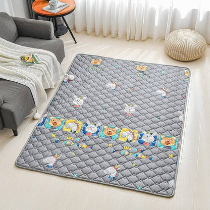 NebulaFlux Foldable or portable exercise mats E / 0.9X2m Cotton Non-slip Floor Mats Baby Crawling Mats