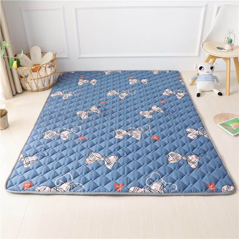 NebulaFlux Foldable or portable exercise mats N / 0.9X2m Cotton Non-slip Floor Mats Baby Crawling Mats