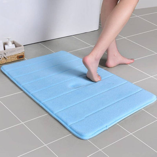 NebulaFlux Foldable or portable exercise mats Sky Blue / 40X60 Kitchen Mats Entrance Bedroom