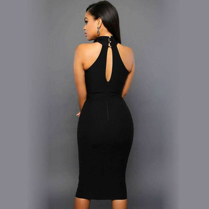 NebulaFlux Form-fitting bodycon dresses Women Sleeveless Bodycon Dress