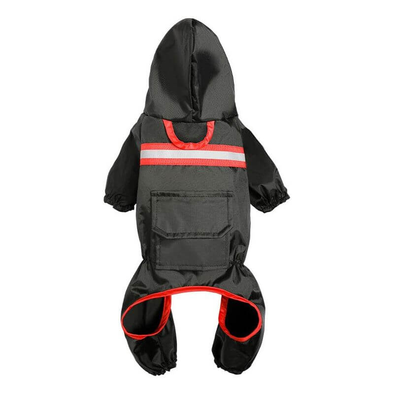 NebulaFlux Fun and colorful pet toys with unique sh Black / 2XL Pet Reflective Raincoat Pet Clothes Pet