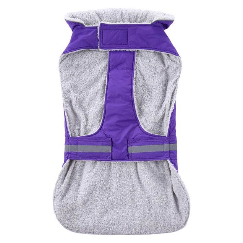 NebulaFlux Fun and colorful pet toys with unique sh Purple / L Pet clothes winter clothes night reflective pet clothes