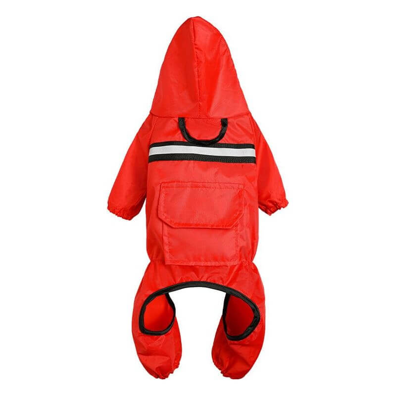 NebulaFlux Fun and colorful pet toys with unique sh Red / 2XL Pet Reflective Raincoat Pet Clothes Pet